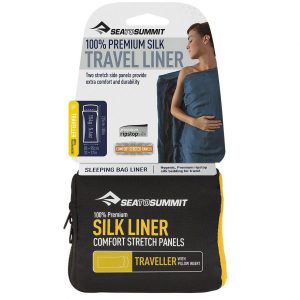 Silk Stretch Liner Sea to Summit traveler with pillow