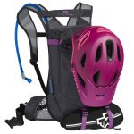 CAMELBAK SOLSTICE LR 10 - Damski plecak rowerowy 10l czarny fioletowy z kaskiem