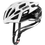 UVEX RACE 7 - Kask rowerowy ultralekki biało czarny